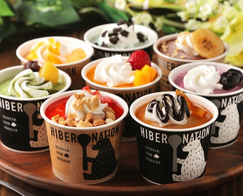 北海道 デコレーション アイスクリーム